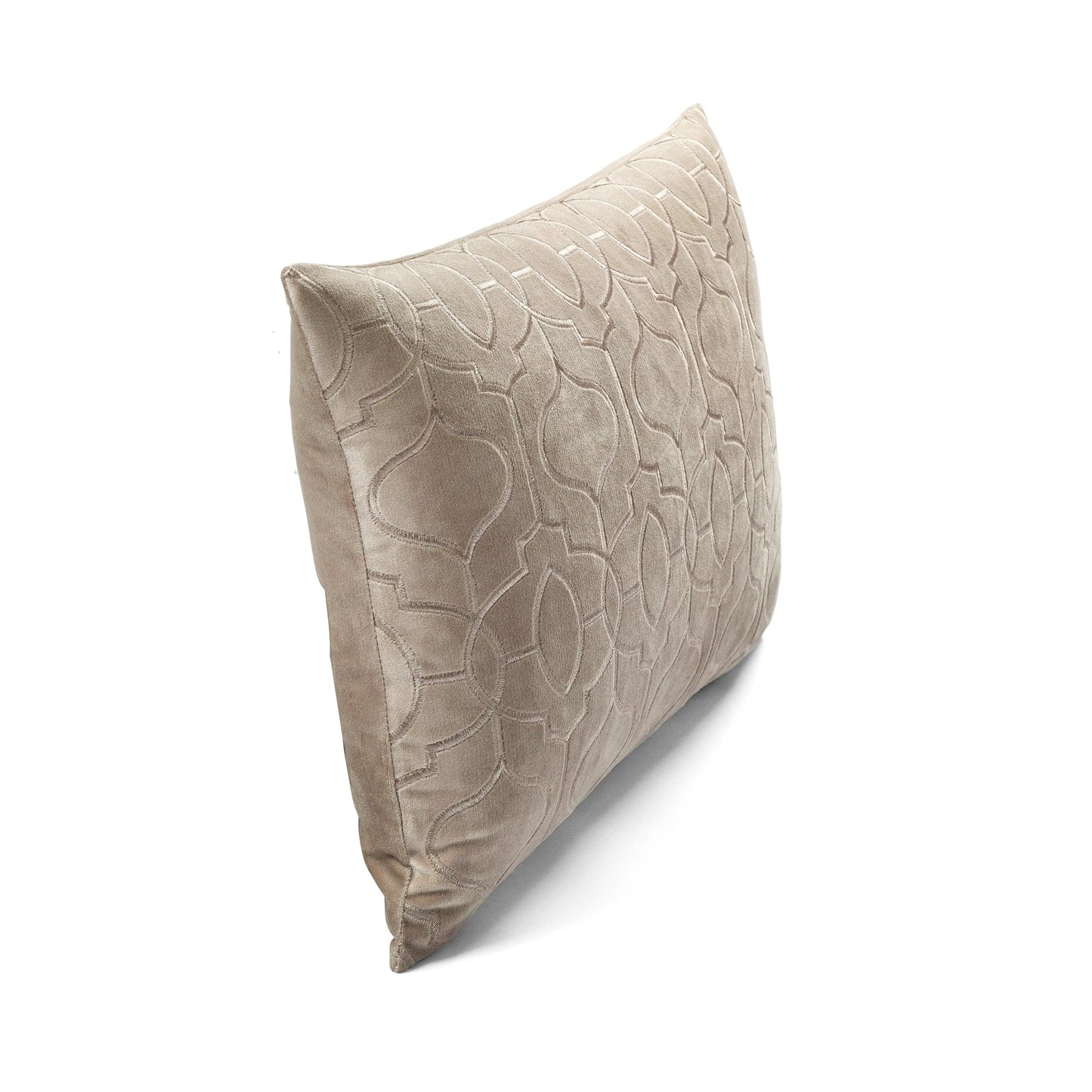 Velvet Geo Decorative Pillow Cover