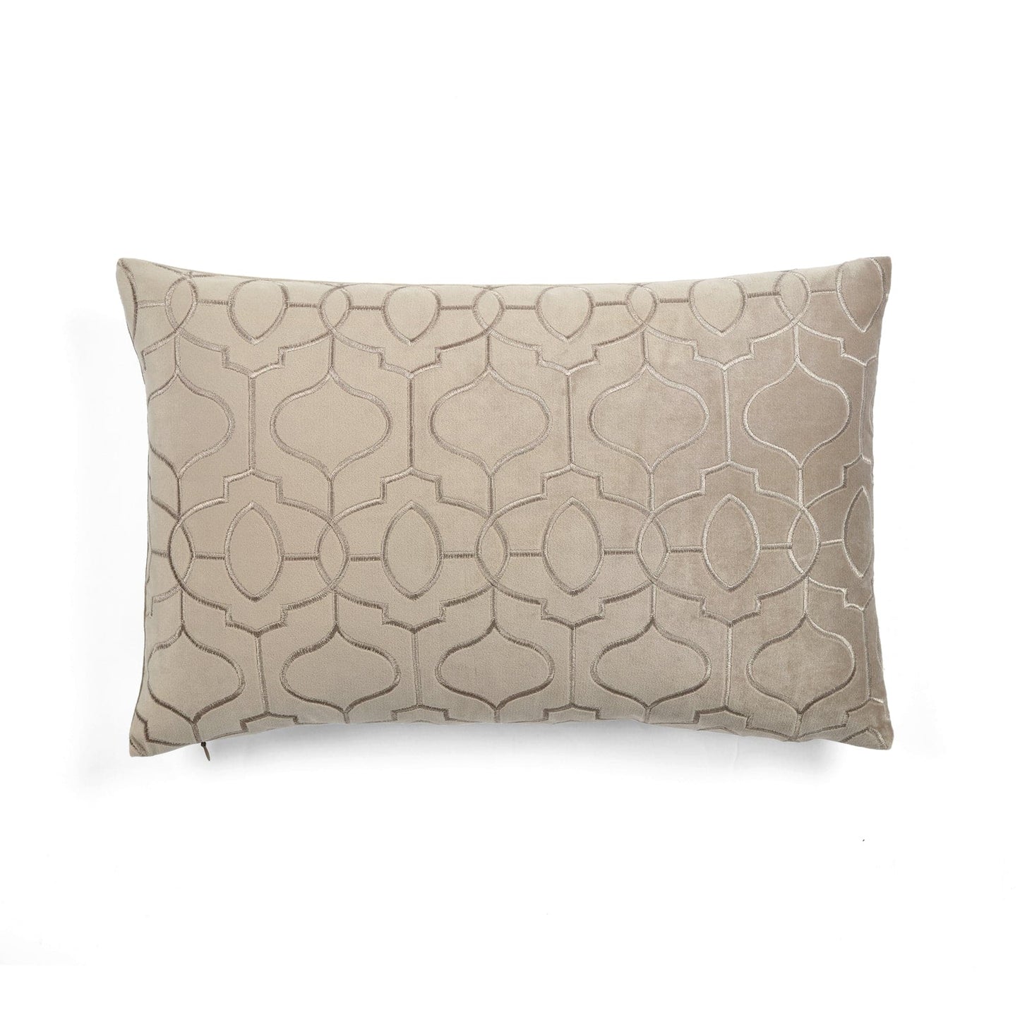 Velvet Geo Decorative Pillow Cover