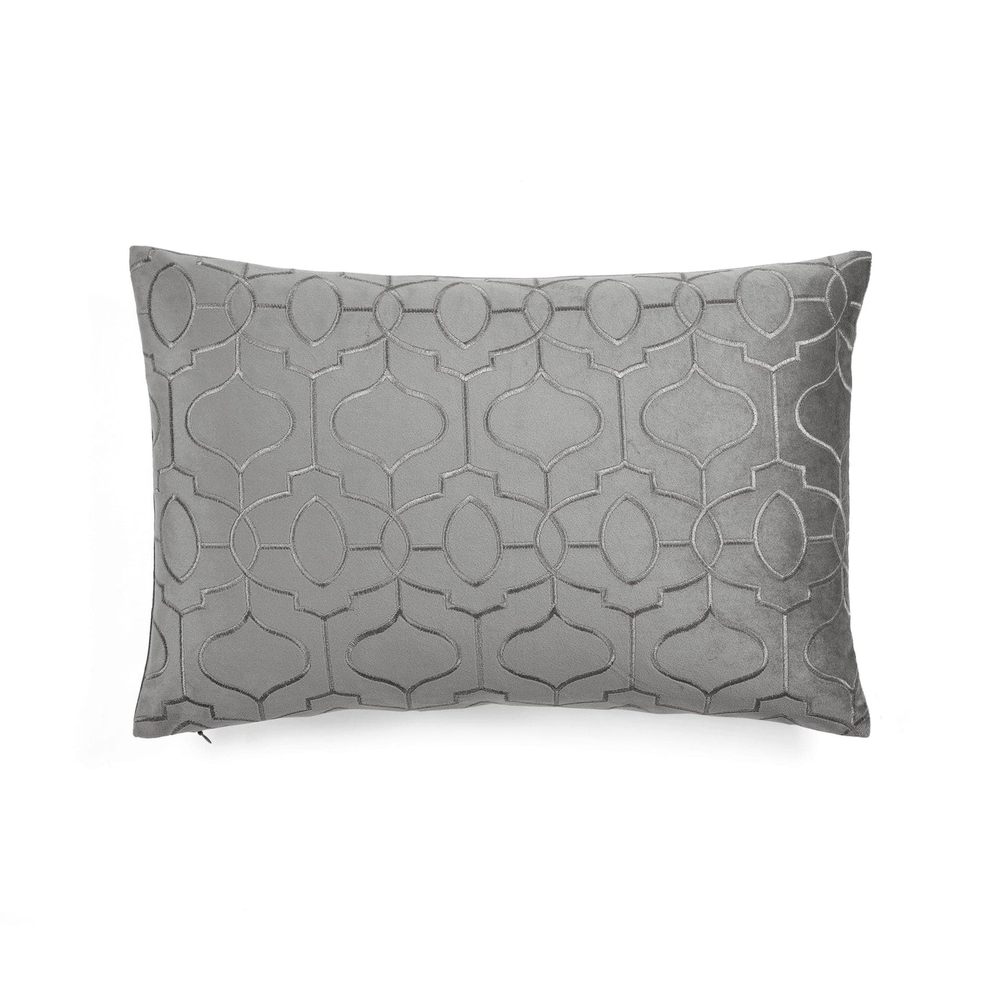 Velvet Geo Decorative Pillow Cover