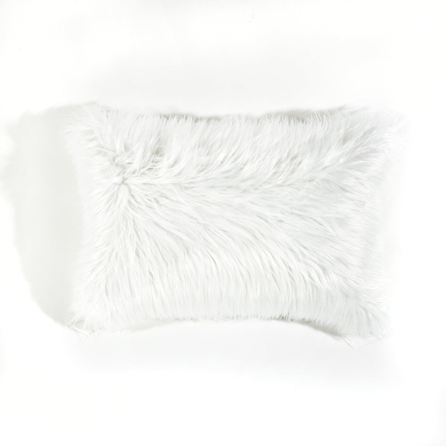 Mongolian Luca Soft Faux Fur Decorative Pillow Cover