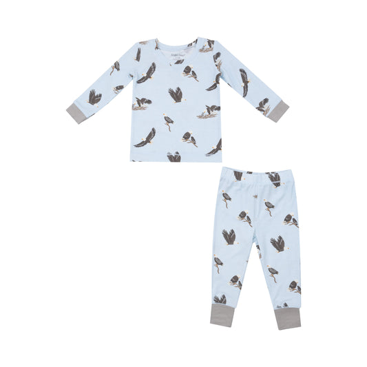 L/S Loungewear Set - Bald Eagles