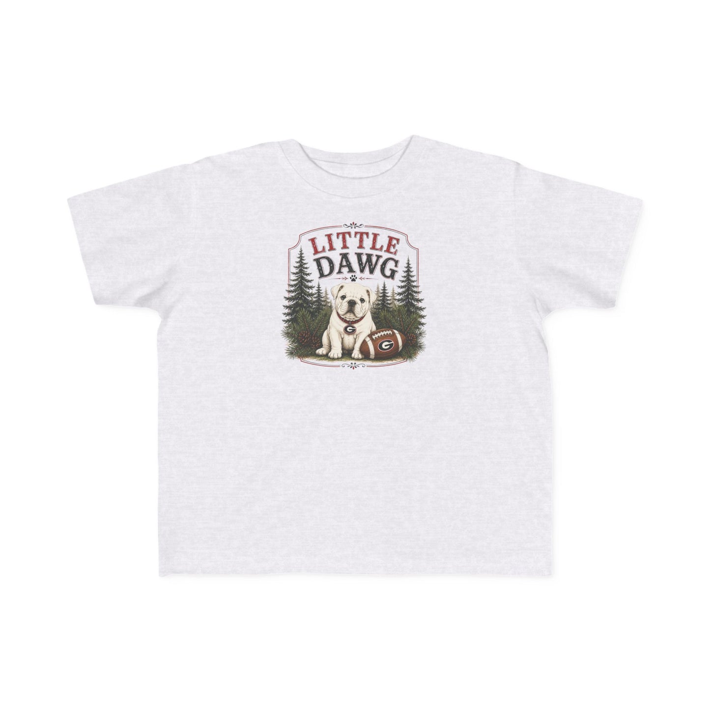 Little Dawg Toddler Tee — Cute Puppy Football T‑Shirt for Kids (Unisex)