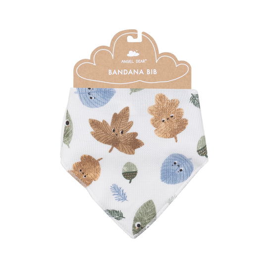 Bandana Bib - Cuddly Leaves