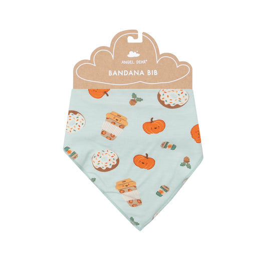 Bandana Bib - Pumpkin Spice Latte