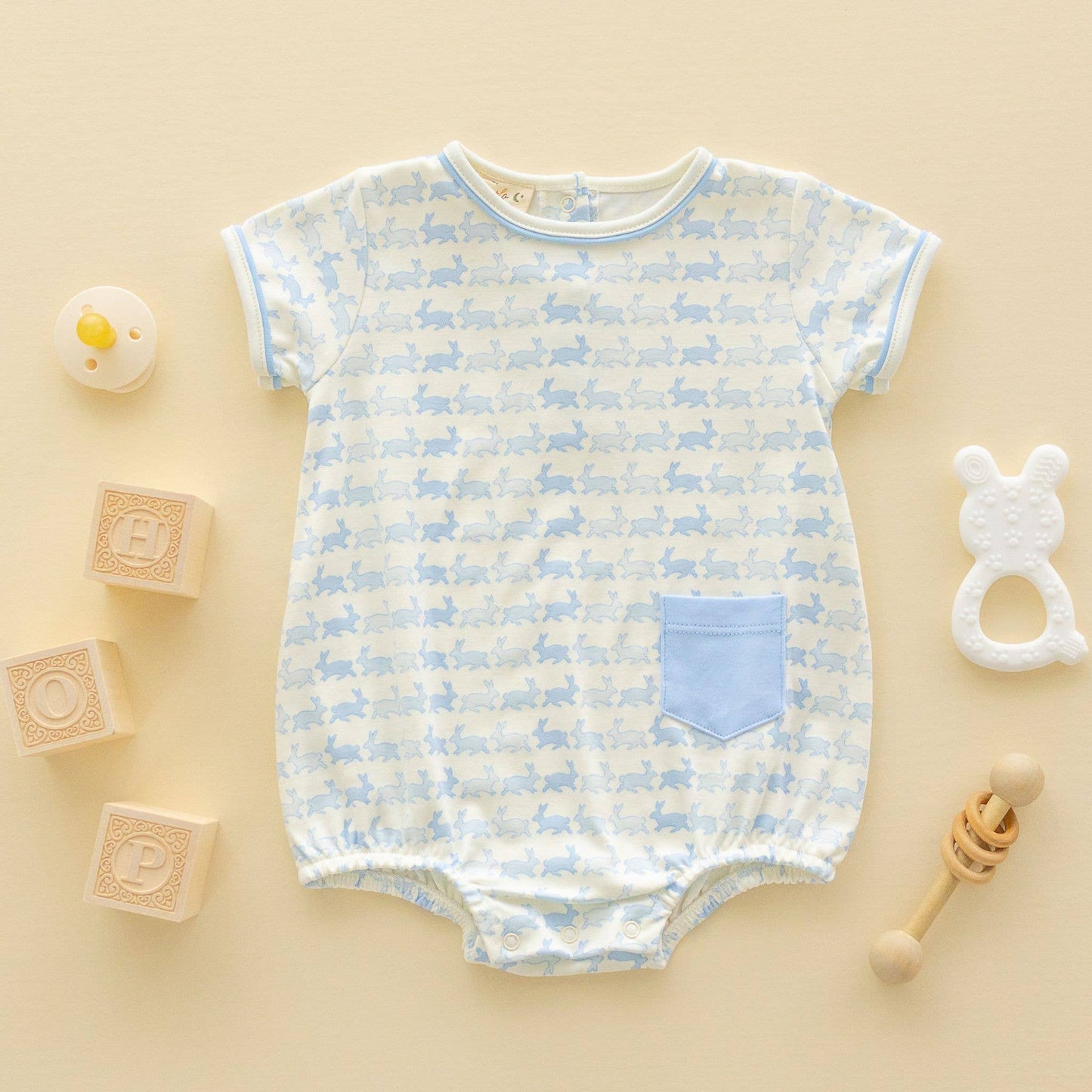 Magnolia Baby - Bunny Hop Bubble - Sky