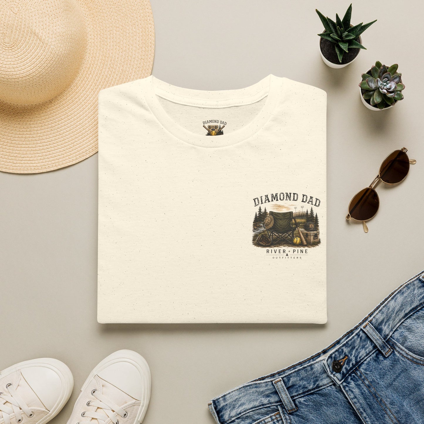 River + Pine - Diamond Dad  T-Shirt