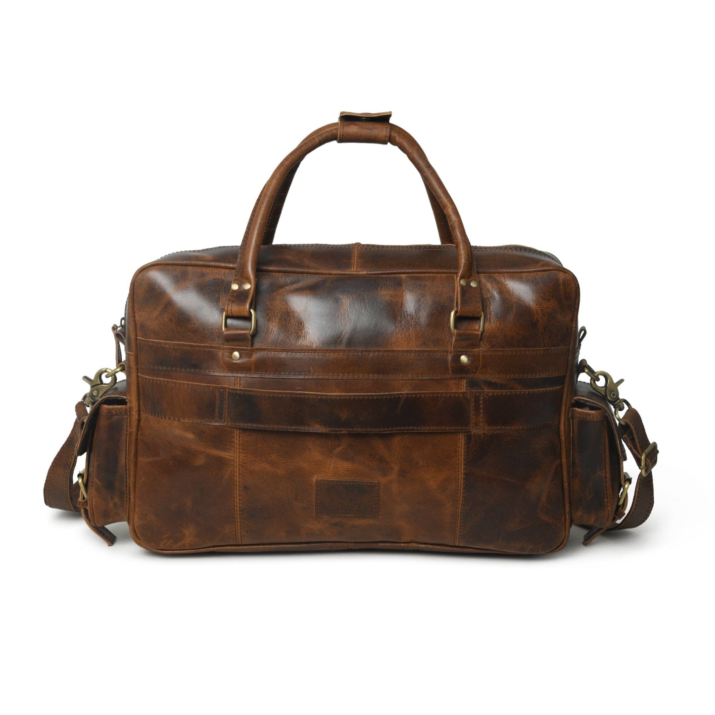 Finn Handcrafted Buffalo Leather Laptop Briefcase