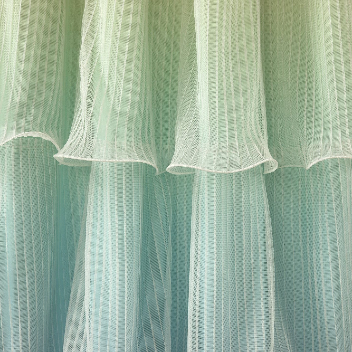 Rainbow Ombre Nerina Window Curtain Panel Set