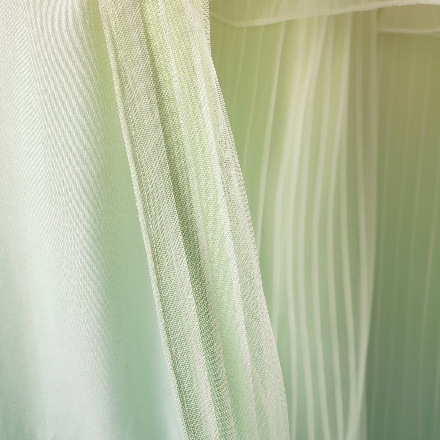 Rainbow Ombre Nerina Window Curtain Panel Set