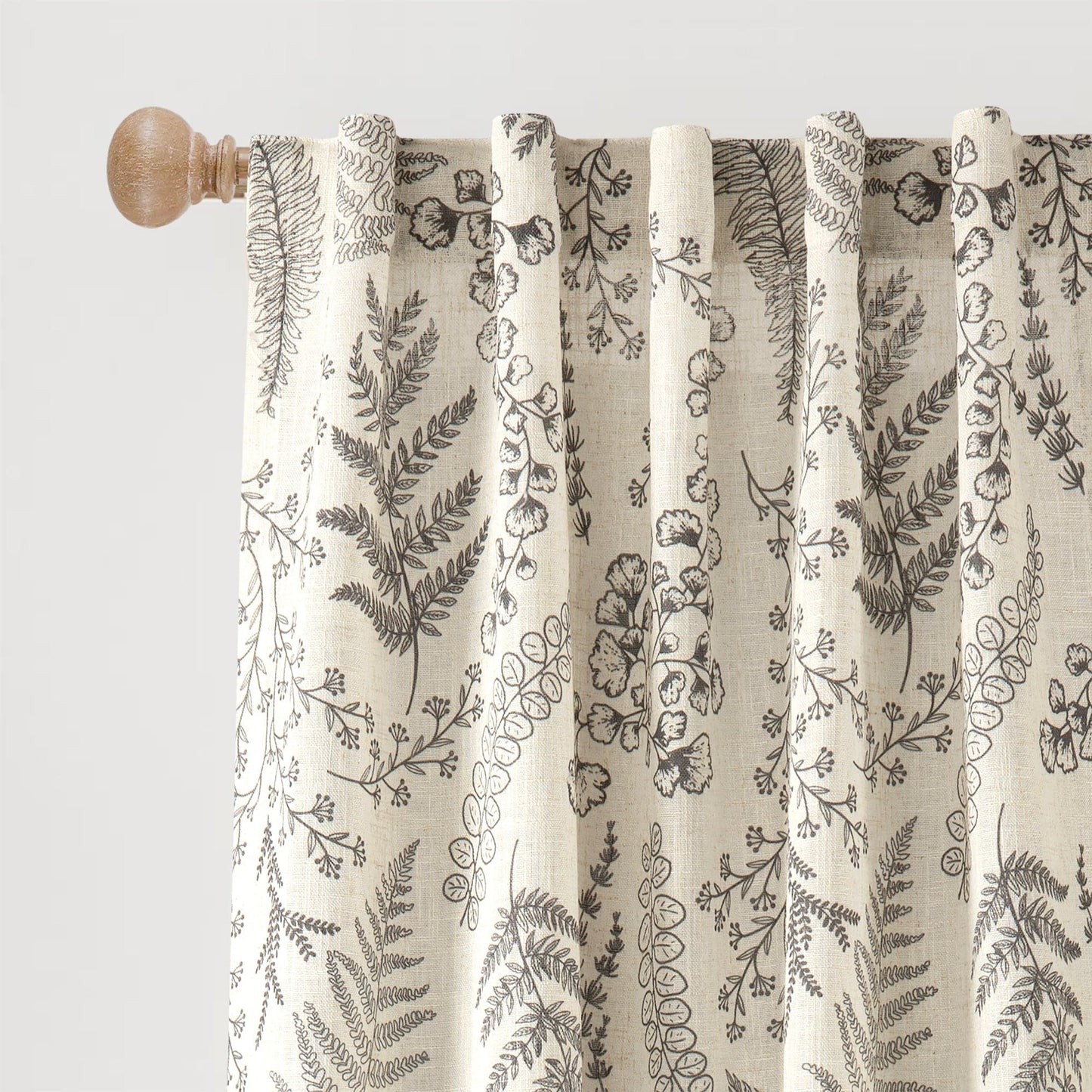 Botanical Dreams Window Curtain Panel Set