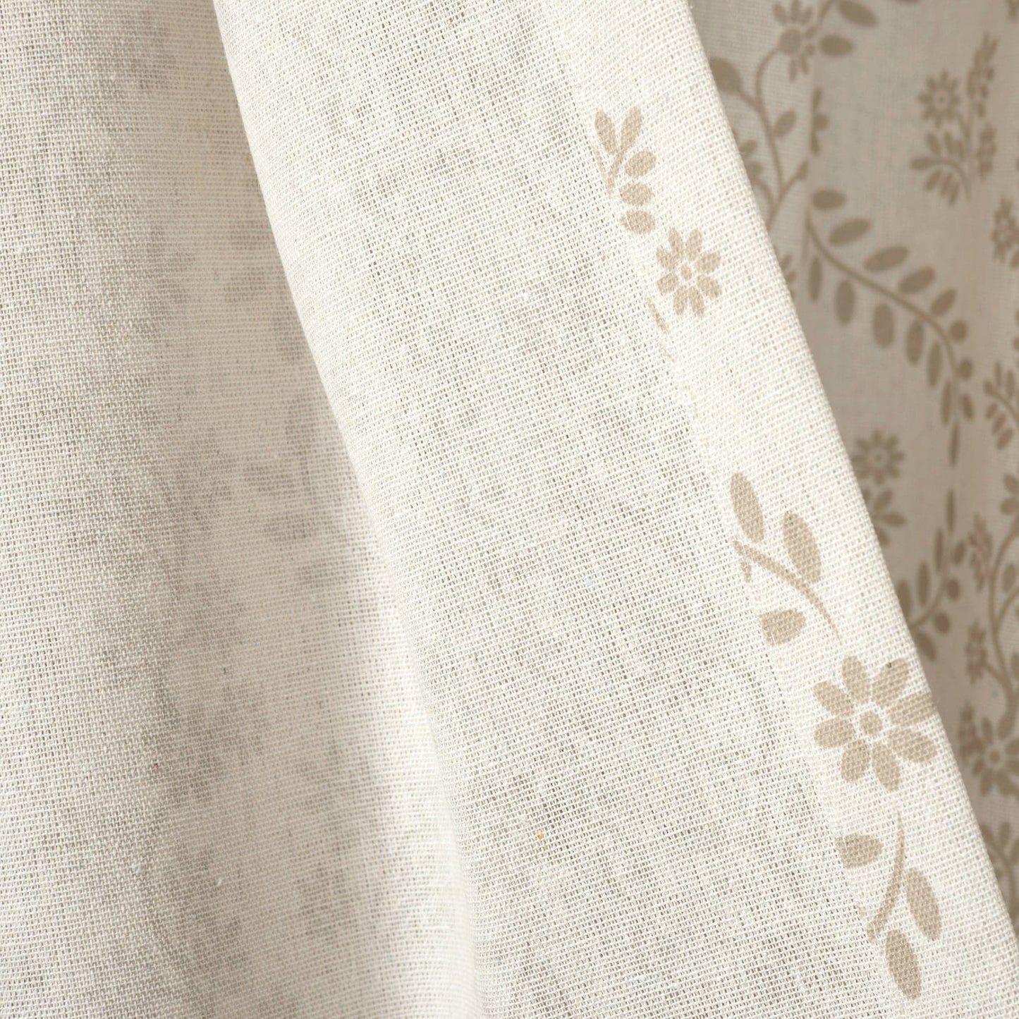 Doreen Delicate Floral Window Curtain Panel Set