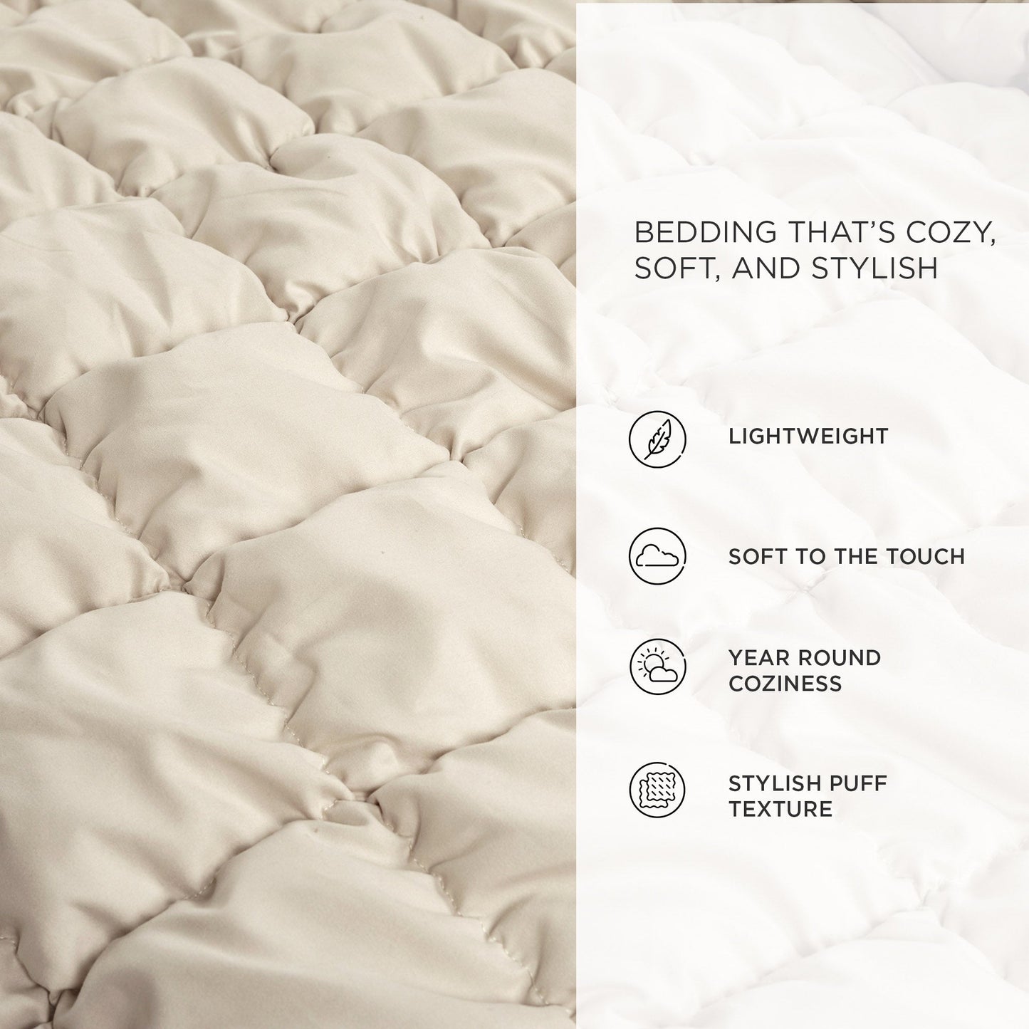 Puff Comforter Set