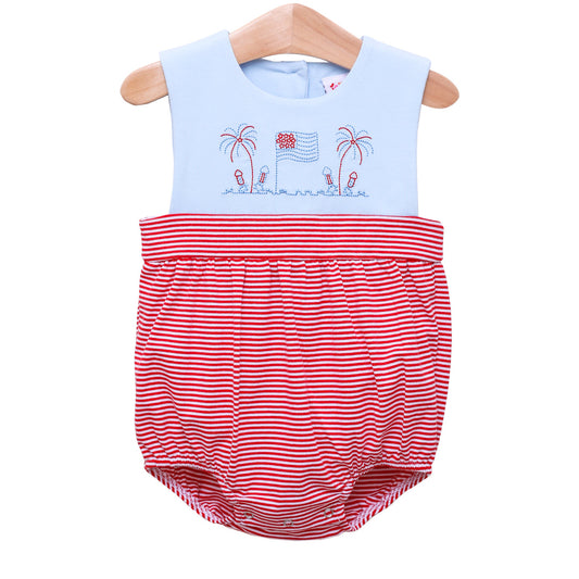 Jelly Bean Grand Old Flag Sunsuit