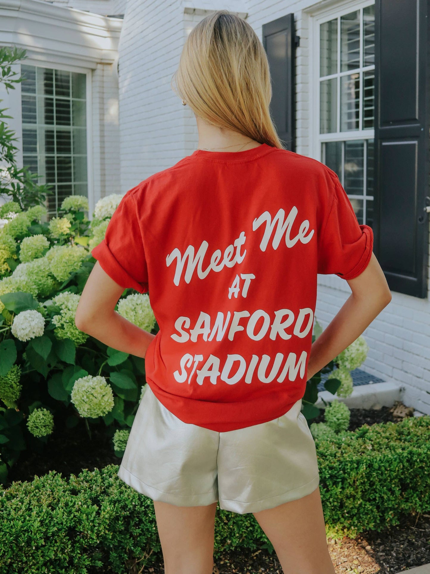 CHARLIE SOUTHERN - MEET ME AT SANFORD UGA TEE (FRONT + BACK)