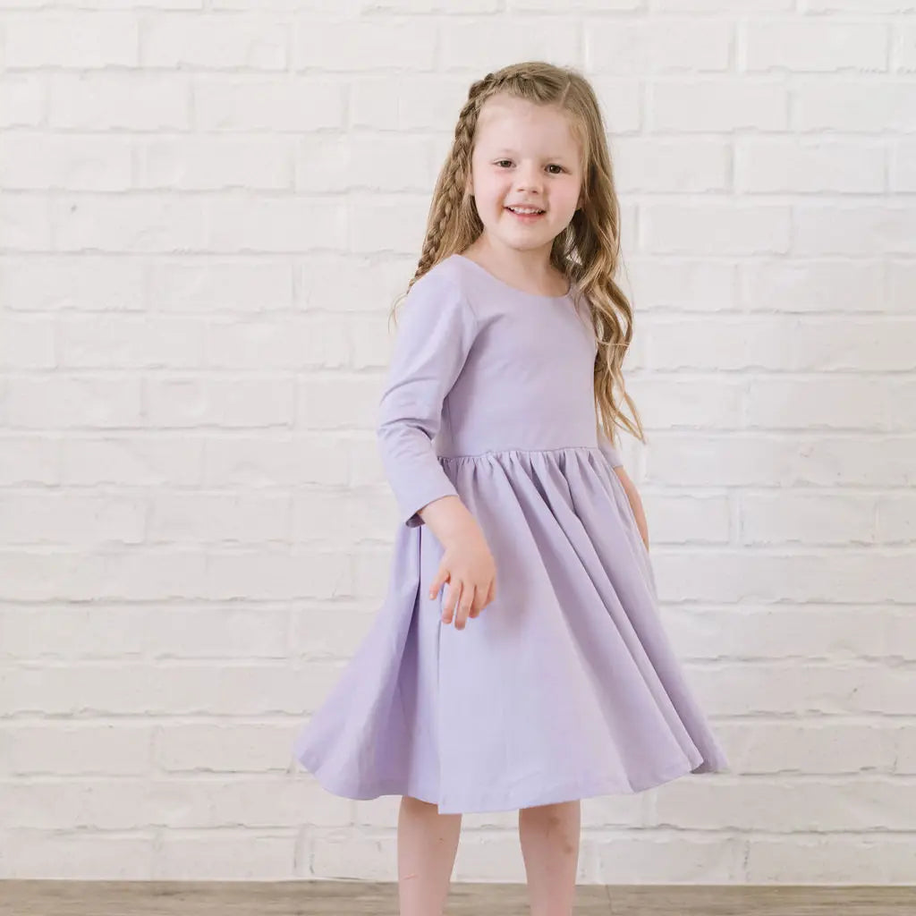 Emile Dress in Lavender 