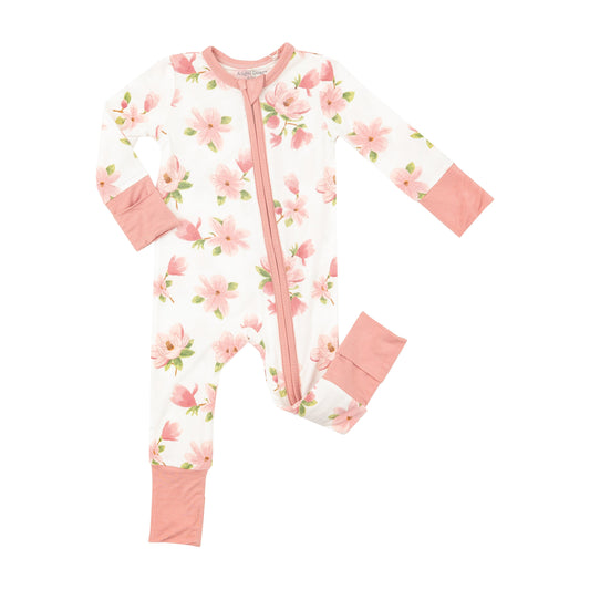 2 Way Zipper Romper - Sweet Magnolias