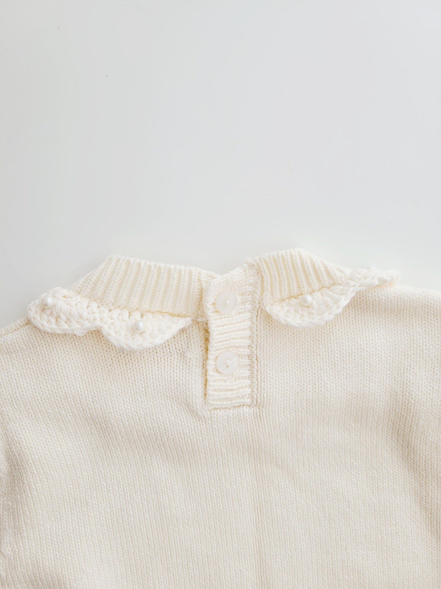 Personalized Ivory Sweater