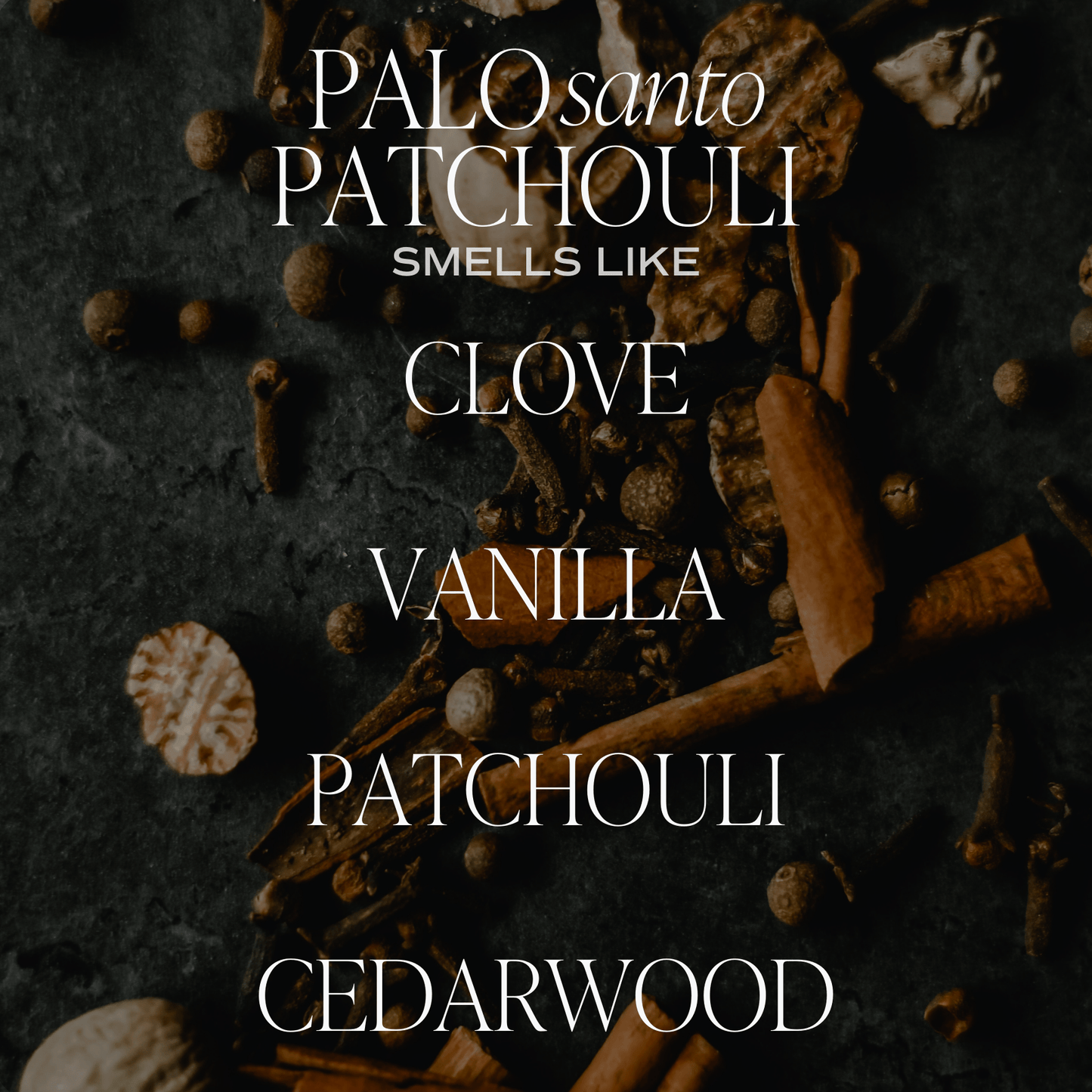 Palo Santo Patchouli Soy Candle - Amber Jar - 9 oz