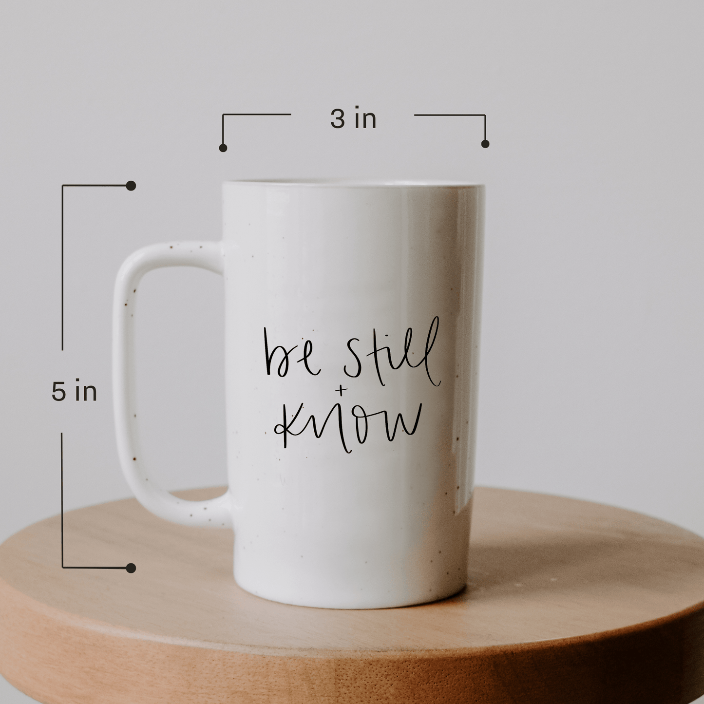 Be Still and Know 16oz. Tall Coffee Mug