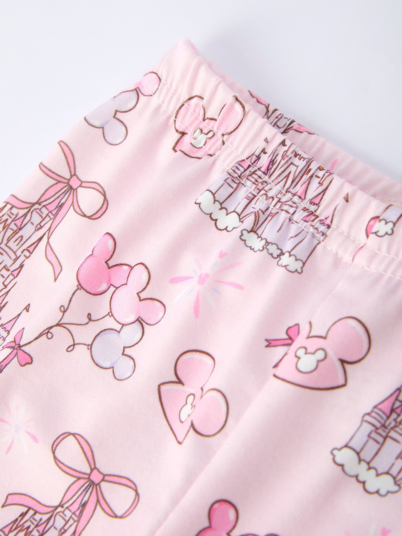 Summer Castle Girls Ruffled Pajamas