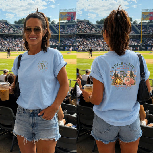 River + Pine Diamond Collection Vintage Softball Women's T‑Shirt