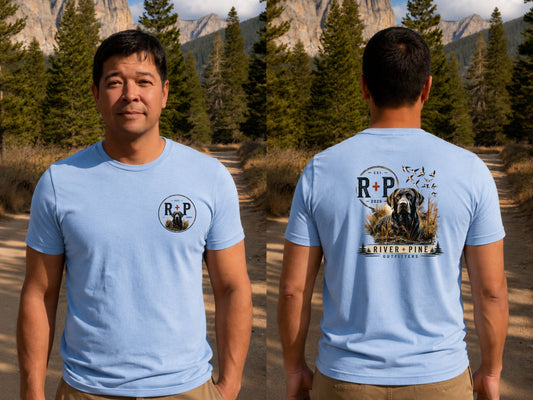 R+P Black Dog in Reeds  Men's Tee