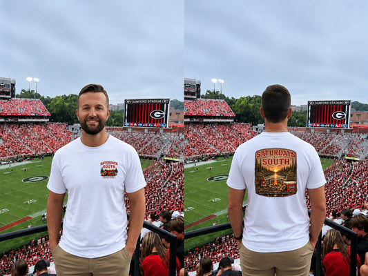 River + Pine - Saturdays in the South UGA Men's Tee