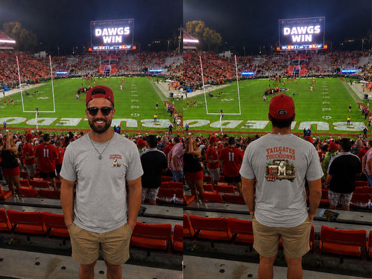 River + Pine UGA Tailgates & Touchdowns Men's Tee
