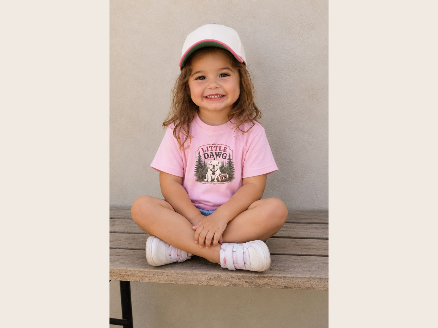 Little Dawg Toddler Tee — Cute Puppy Football T‑Shirt for Kids (Unisex)