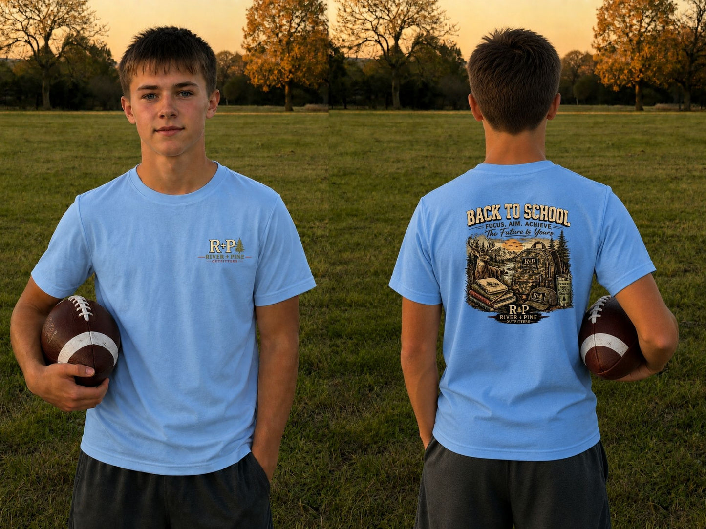 River + Pine - Back to School Boys Tee