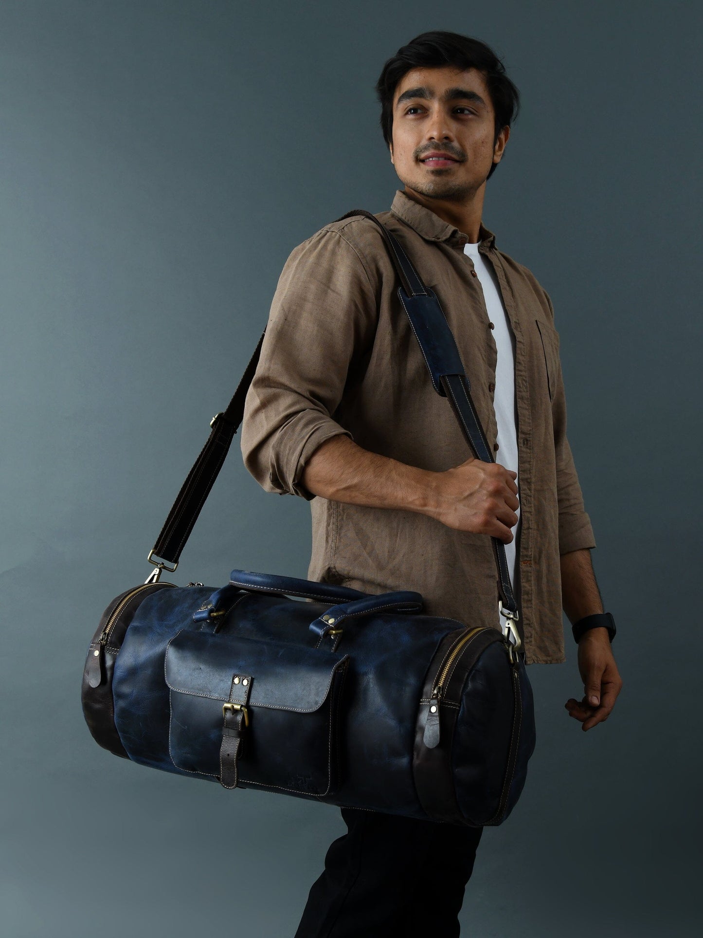 Blue Premium Duffle