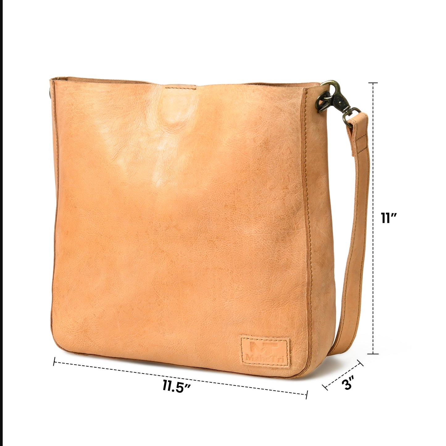 Serenity Everyday Crossbody Sling, Tan