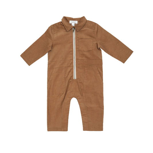 Retro Jumpsuit - Cashew