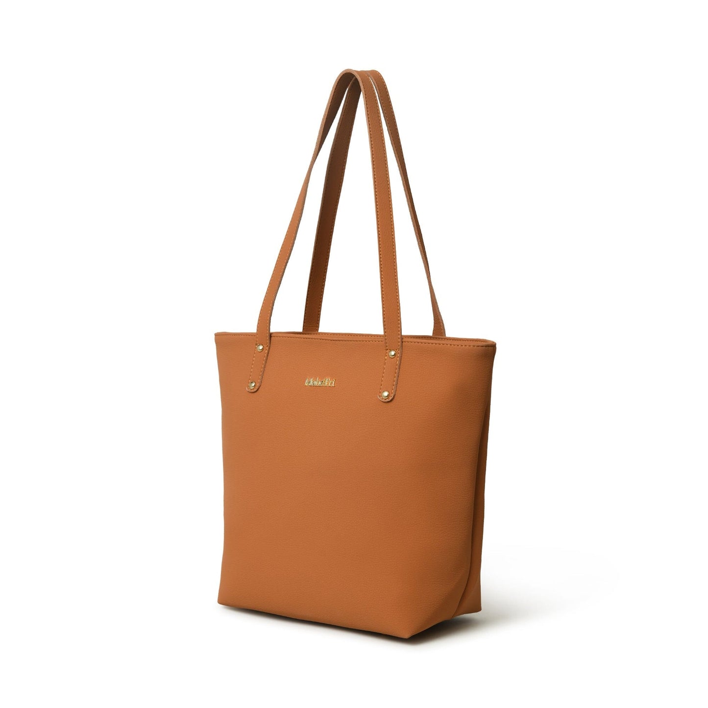 Era Vegan Leather Tote - Tan Brown