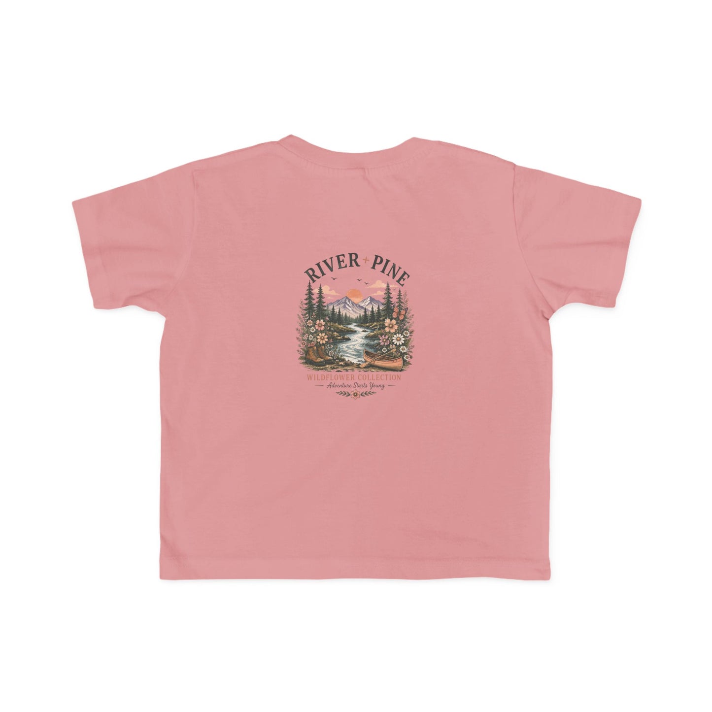River + Pine Wildflower Collection Nature Graphic Tee (Toddler girls)