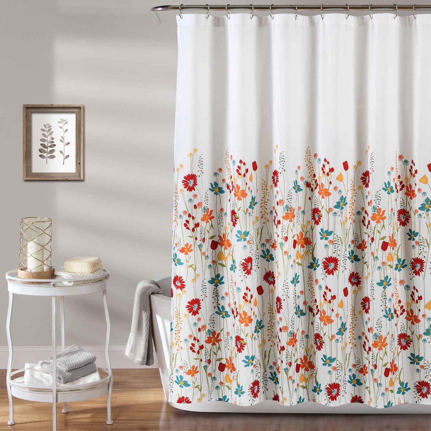 Clarissa Floral Shower Curtain