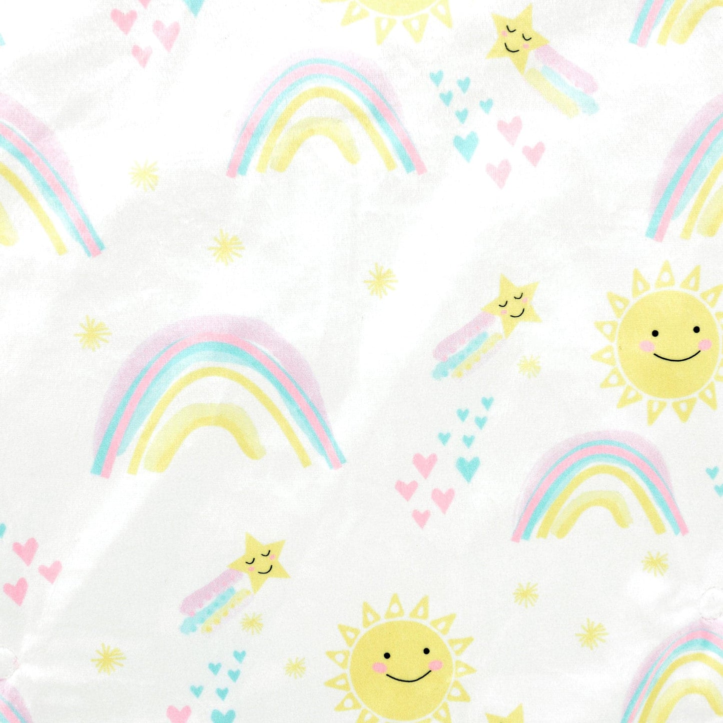 Sunshine Rainbow Soft & Plush Changing Pad Cover