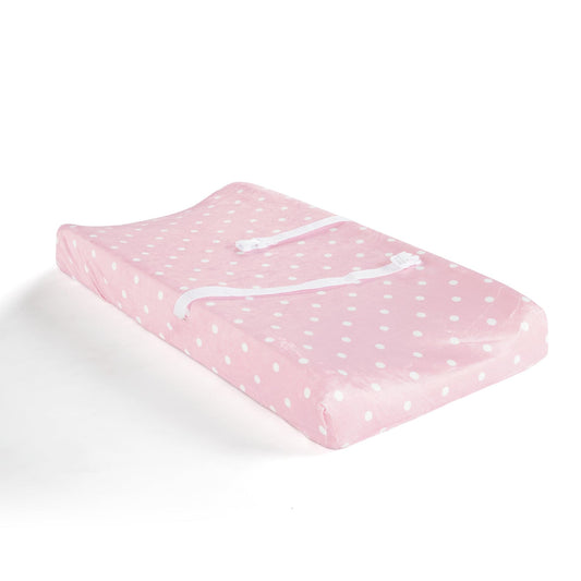 Elephant Stripe Dots Soft & Plush Changing Pad Cover