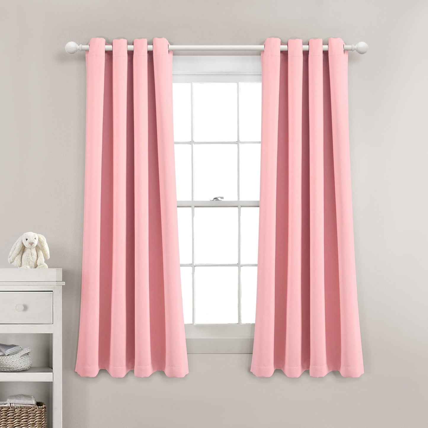 Insulated Grommet Blackout Window Curtain Panel Set