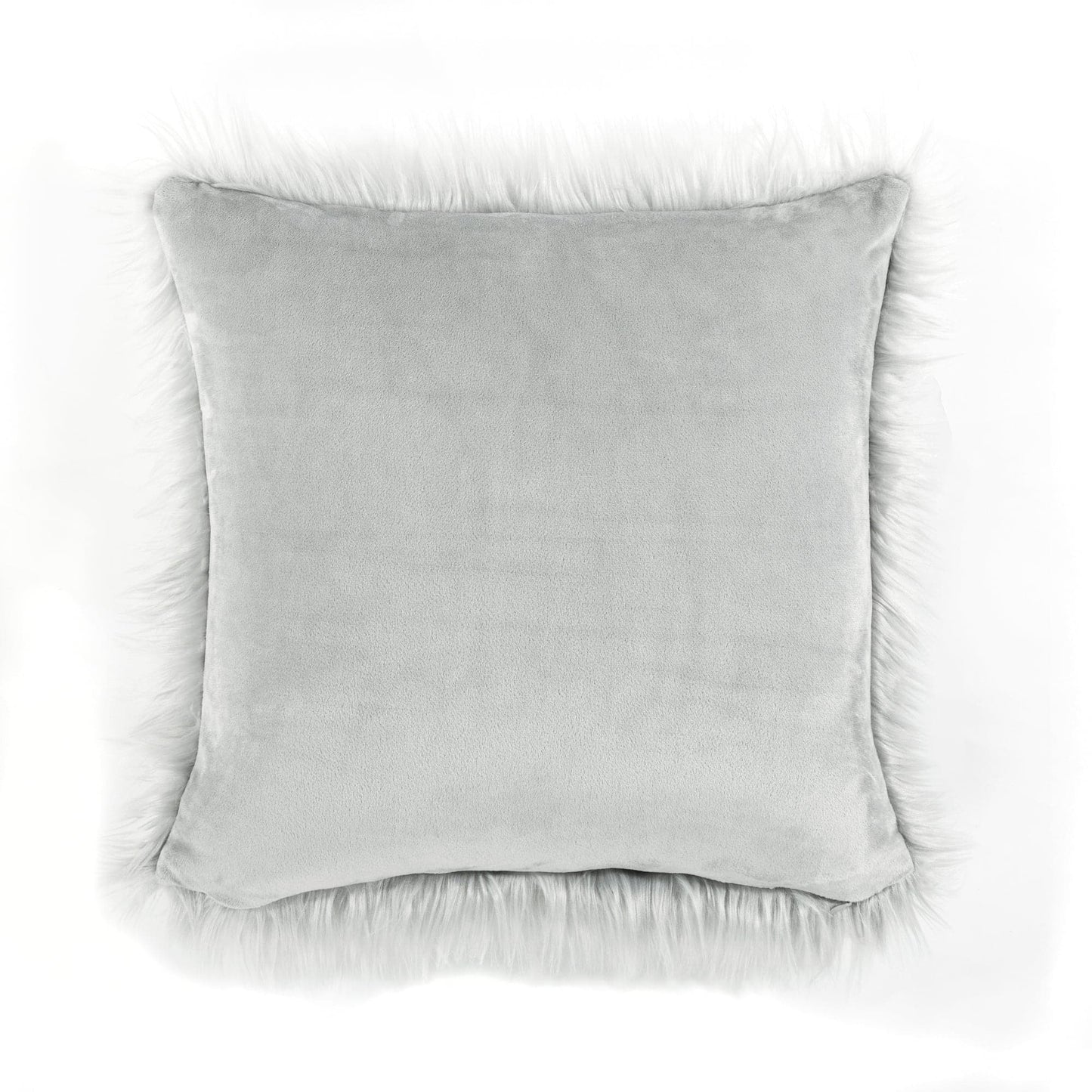 Mongolian Luca Soft Faux Fur Decorative Pillow Cover