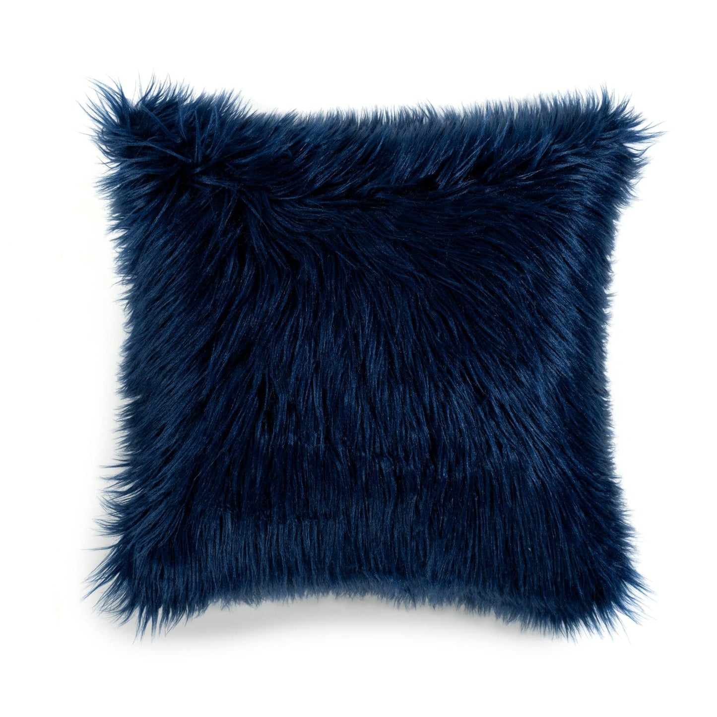 Mongolian Luca Soft Faux Fur Decorative Pillow Cover