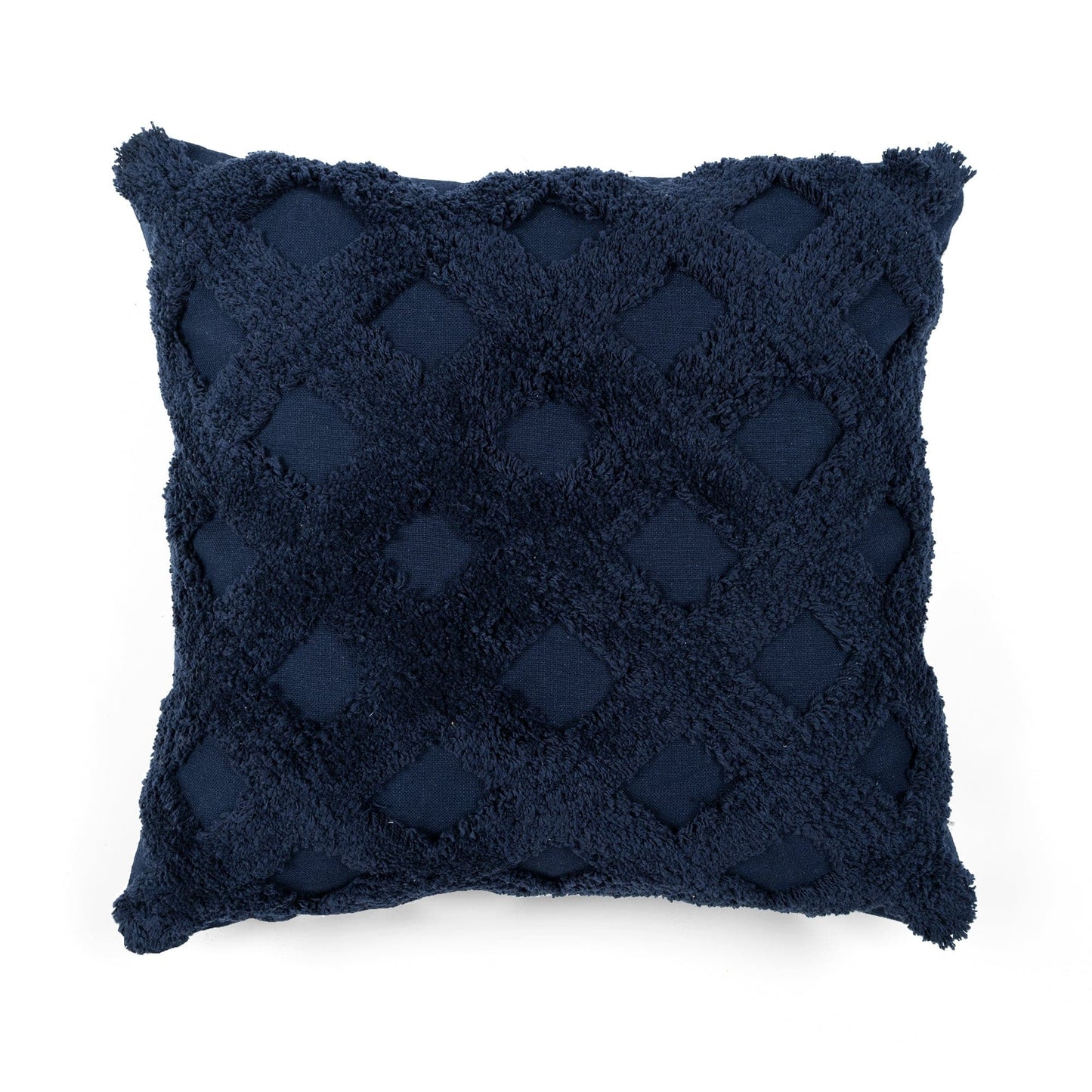 Tufted Diagonal Decorative Pillow Cover