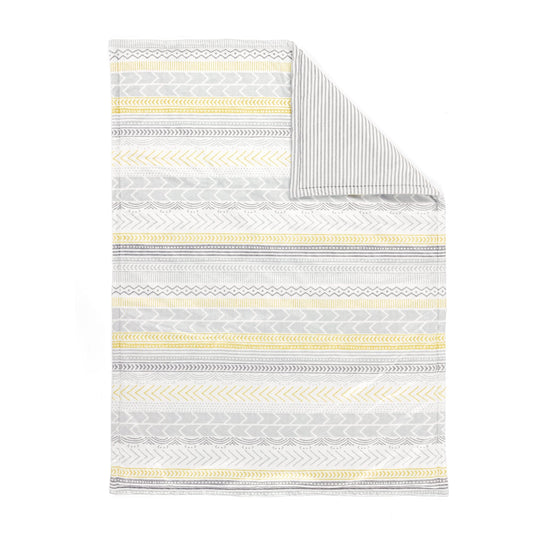 Hygge Geo Reversible Soft & Plush Oversized Baby Blanket