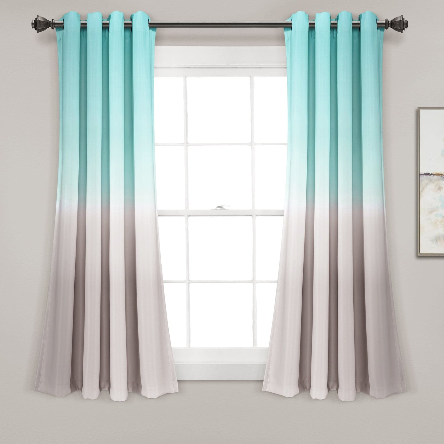 Umbre Fiesta Light Filtering Window Curtain Panel Set