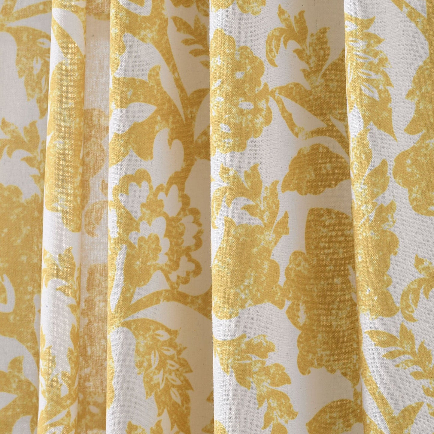 Emma Textured Jacobean Window Curtain Panel