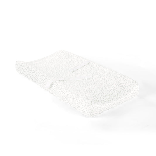 Farmhouse Leaf Branch Soft & Plush Changing Pad Cover