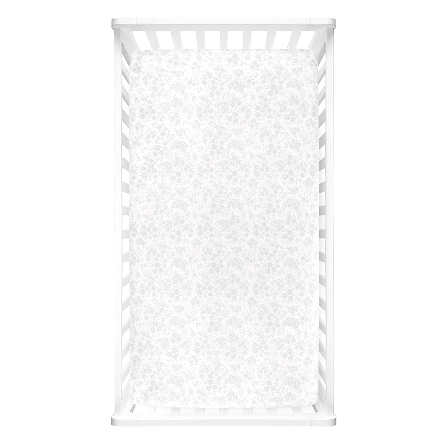 Garden Of Flowers Soft & Plush Fitted Crib Sheet