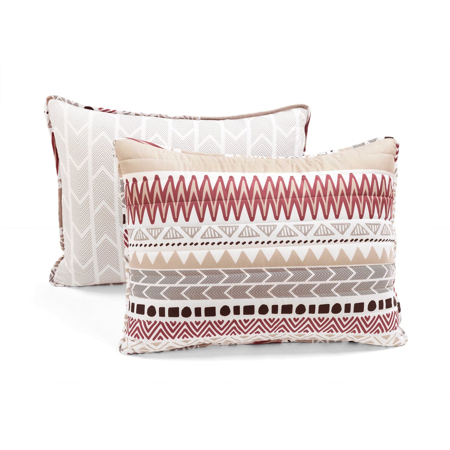 Southwest Stripe Reversible 3 Piece Quilt Set