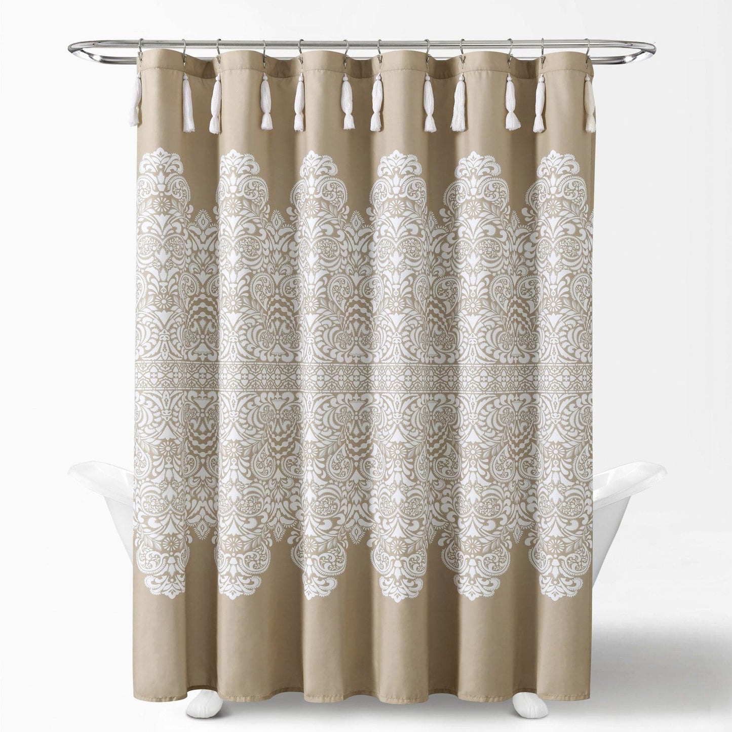 Boho Medallion Shower Curtain