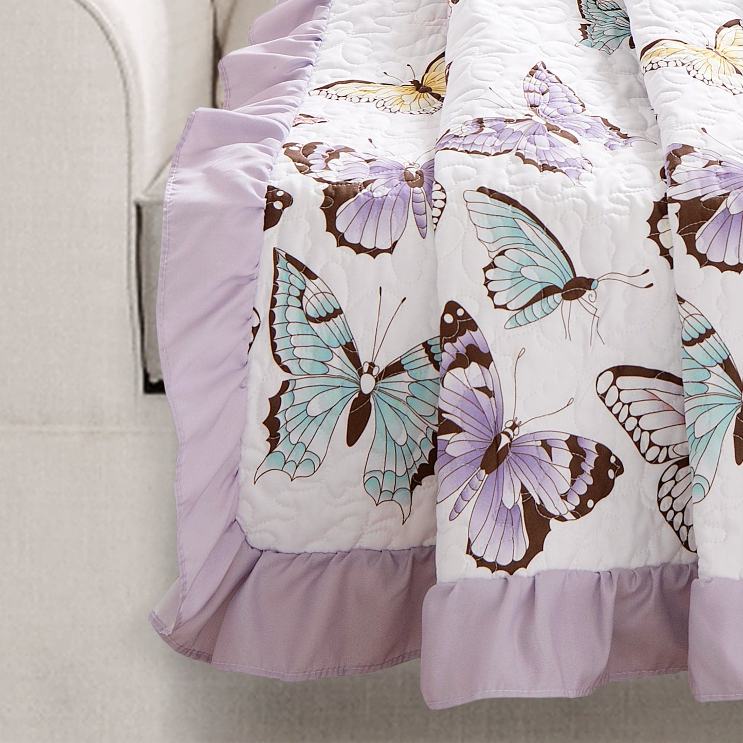 Flutter Butterfly Throw